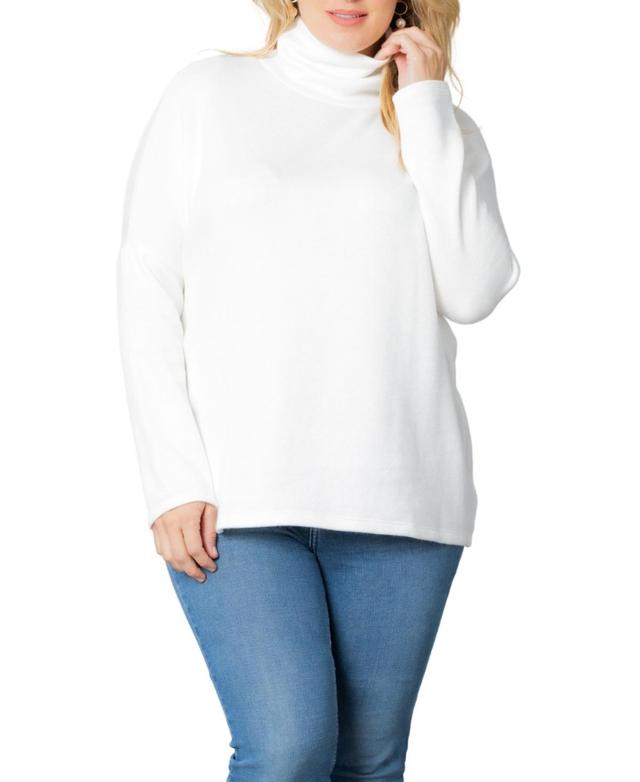 Kiyonna Paris Turtleneck Tunic Sweater Product Image