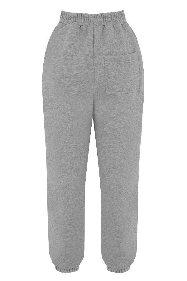 Sky Grey Fleece Back Jogging Trousers Product Image