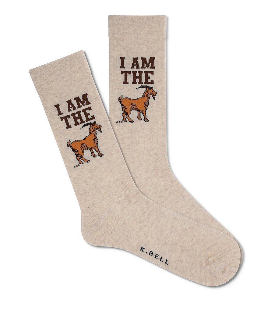 K. Bell I Am The Goat Crew Socks Product Image