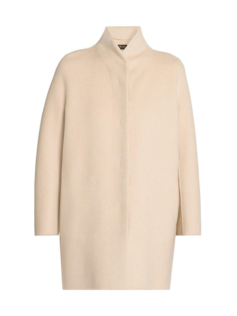 Scotty Double Baby Cashmere Single-Breasted Coat product image