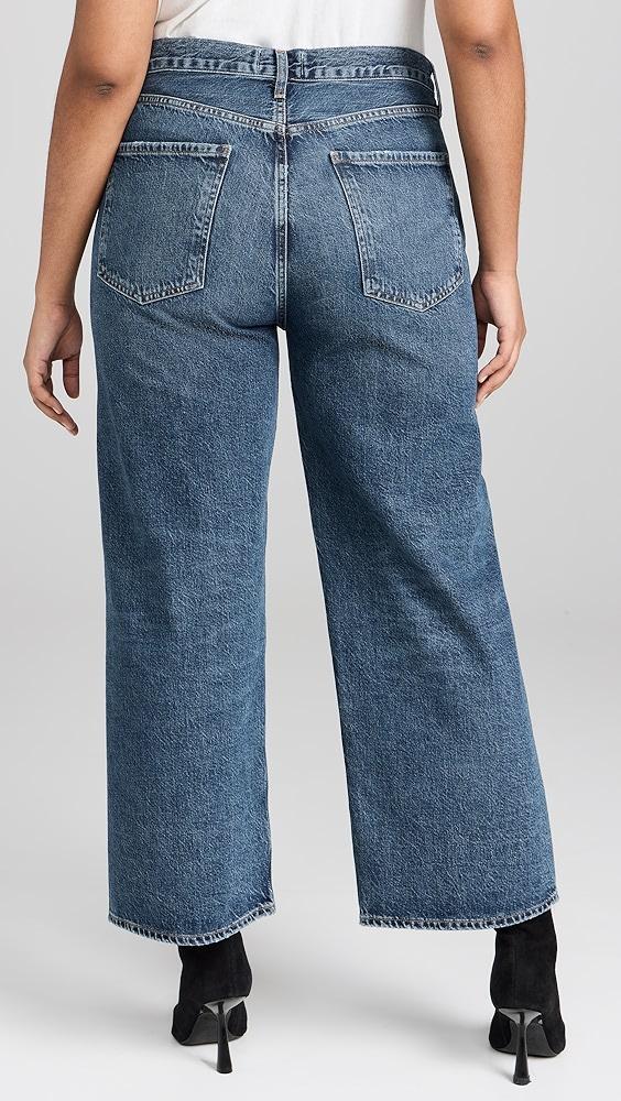 AGOLDE Ren: High Rise Wide Leg Jeans | Shopbop Product Image