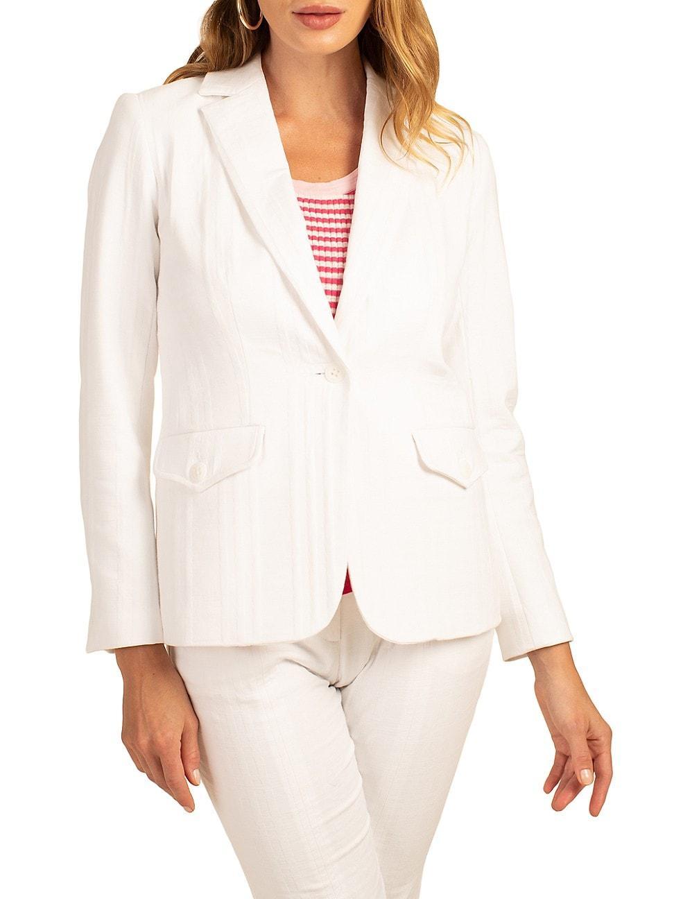 Womens Habanero Textured Blazer Product Image