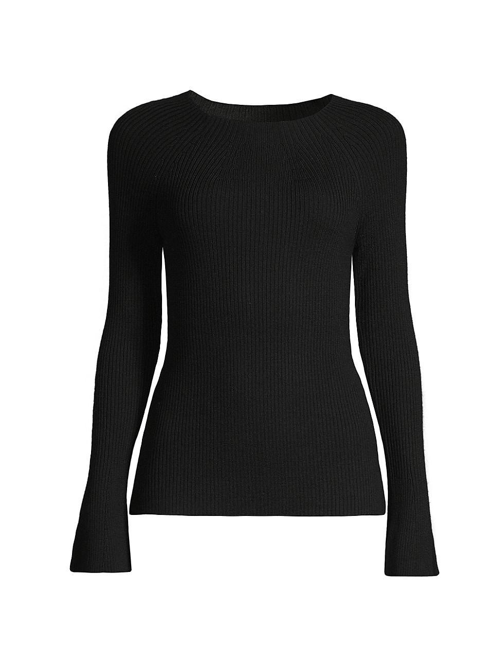 Womens Mercer Ribbed Boat neck Sweater Product Image