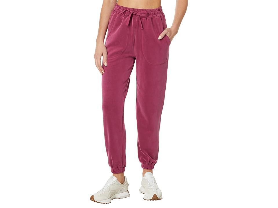 Sweaty Betty Sand Wash Cuffed Trouser (Vamp Red) Women's Clothing Product Image