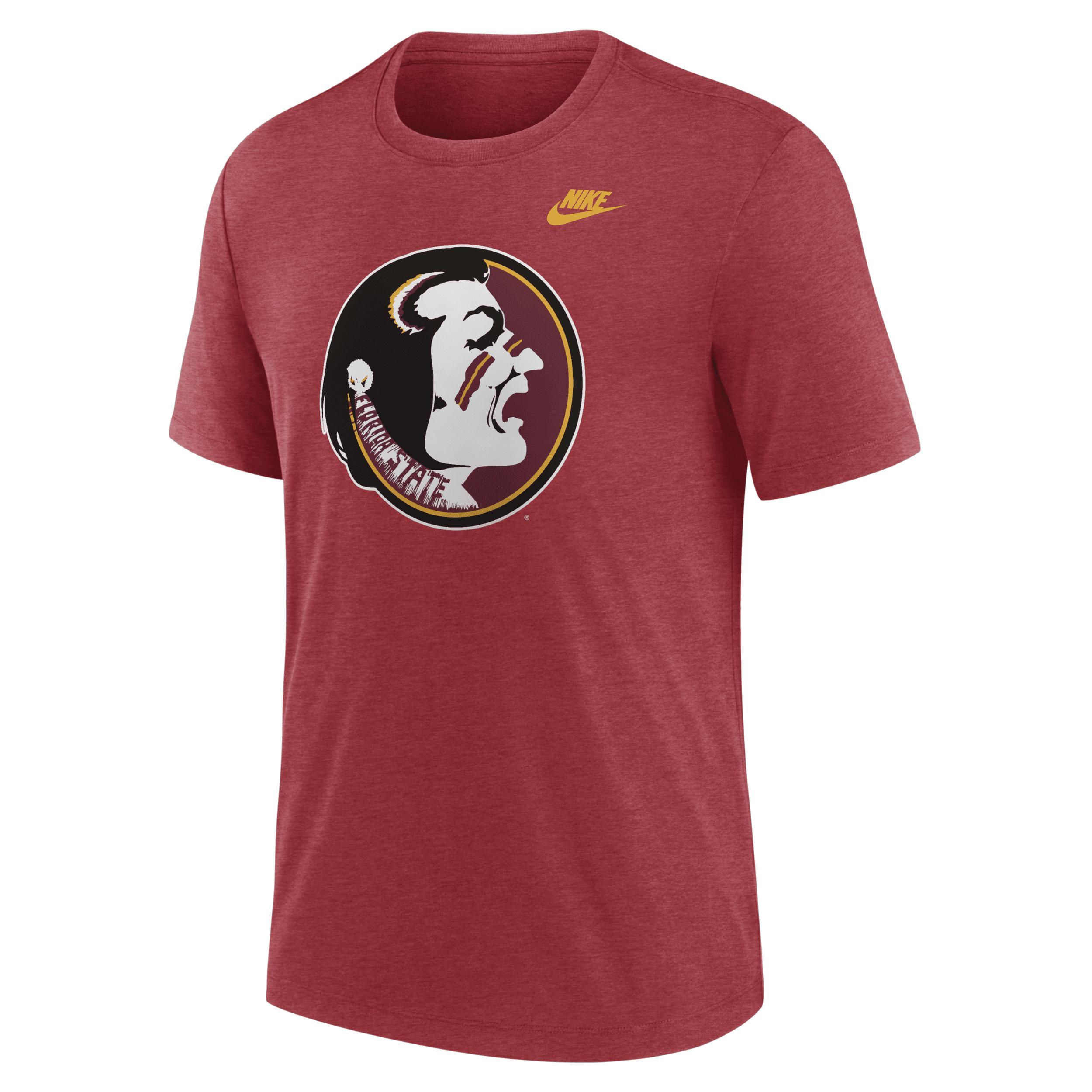 Florida State Seminoles Blitz Evergreen Legacy Primary Nike Men's College T-Shirt Product Image