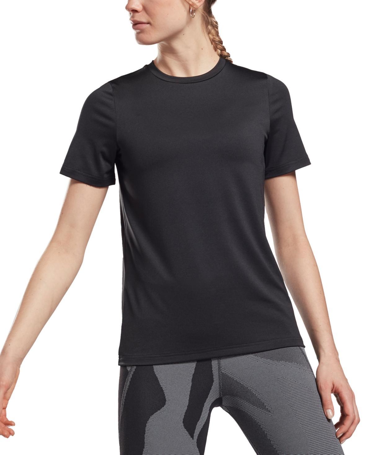 Reebok Womens Speedwick Slim Fit Crew Neck T-Shirt Product Image