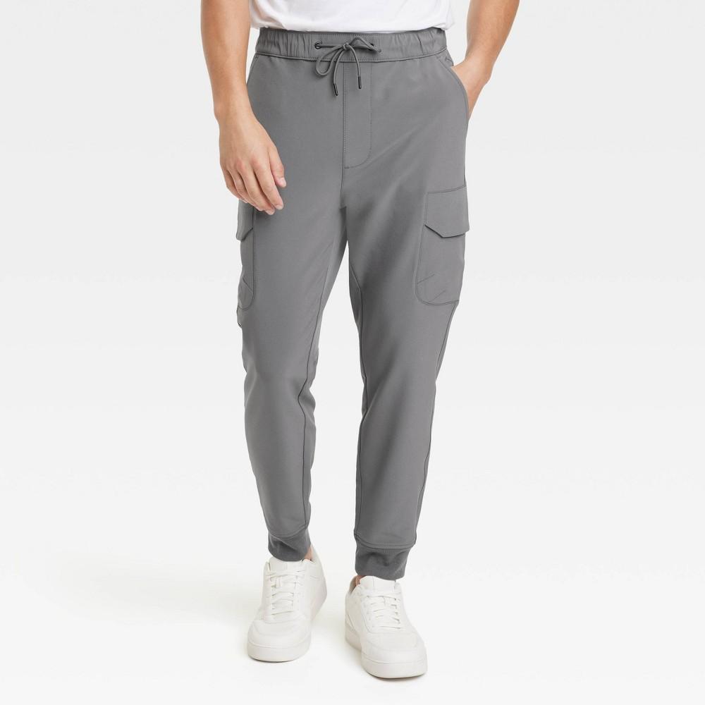 Mens Tapered Tech Cargo Jogger Pants - Goodfellow & Co Thundering L Product Image