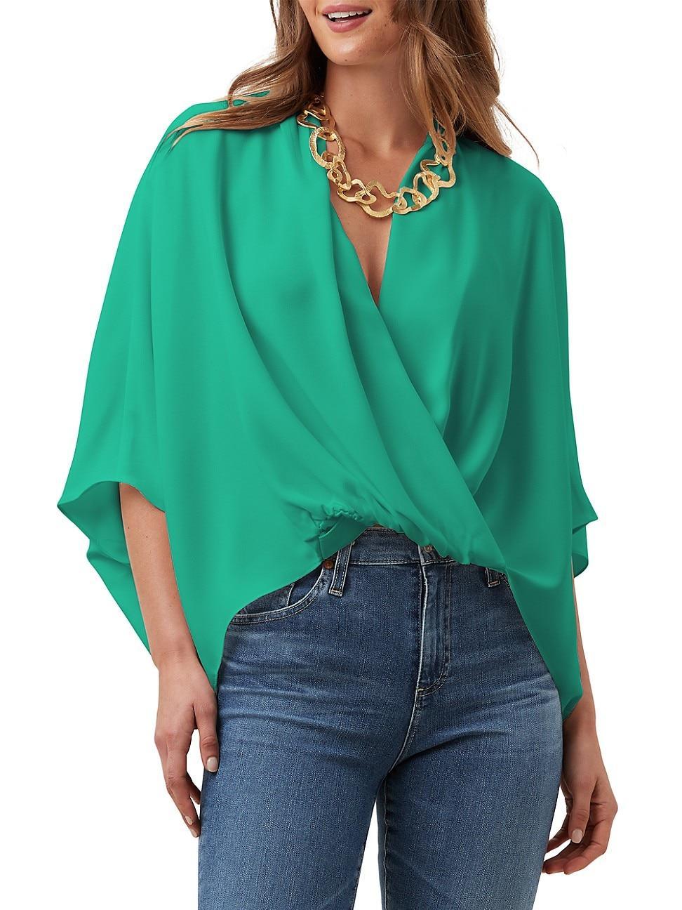 Trina Turk Concourse Top (Trina ) Women's Blouse Product Image