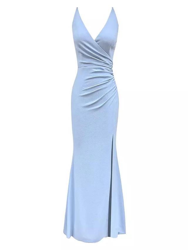 Jordan Sleeveless Ruched Gown Product Image