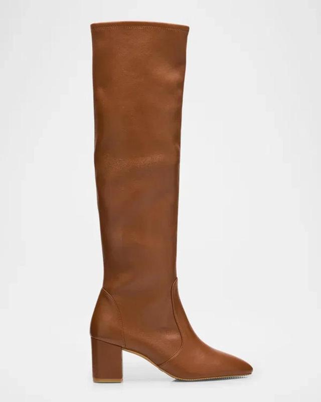 STUART WEITZMAN Yuliana 60 Tall Slouch Boots In Bridle Brown Product Image