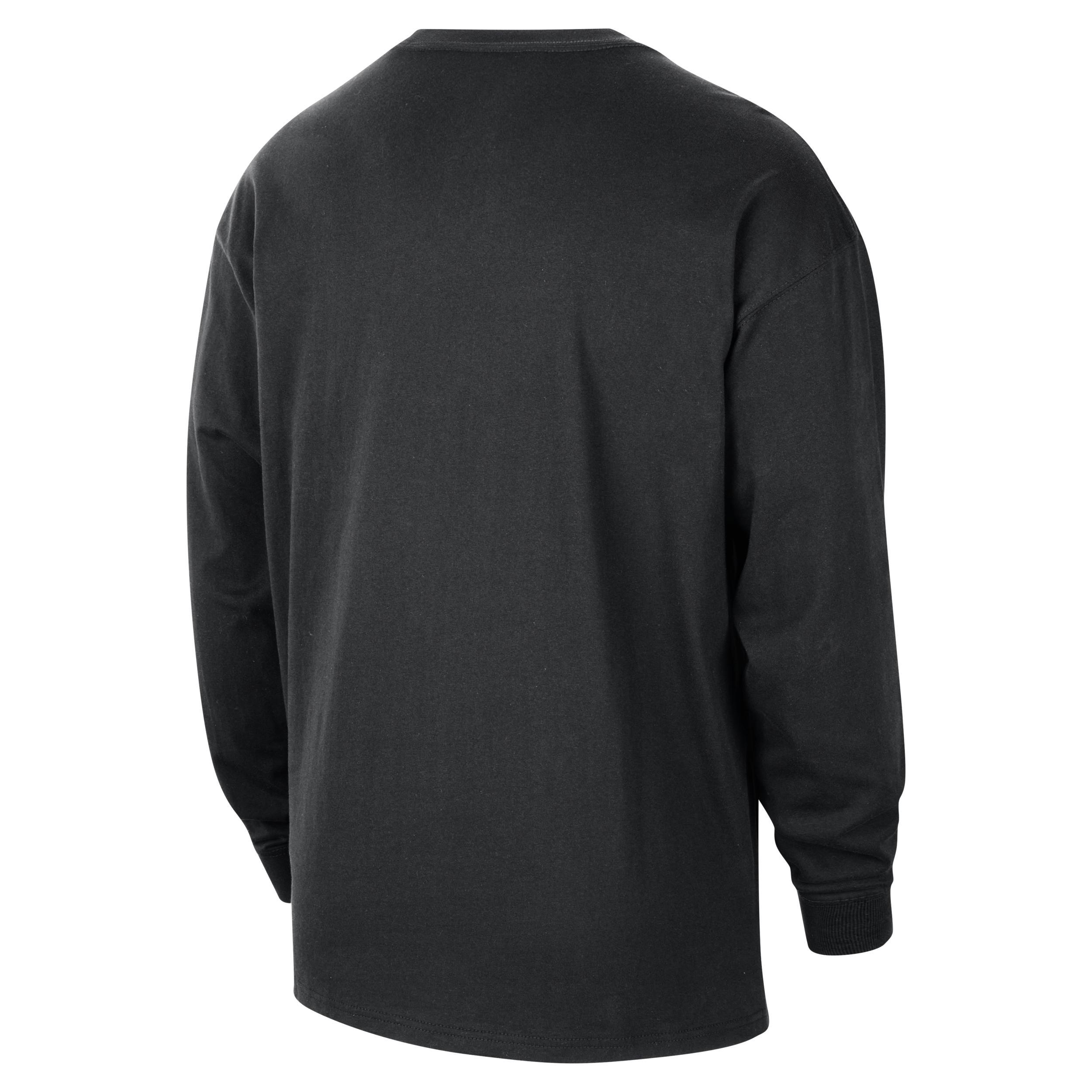 Los Angeles Lakers Nike Men's NBA Long-Sleeve Max90 T-Shirt Product Image