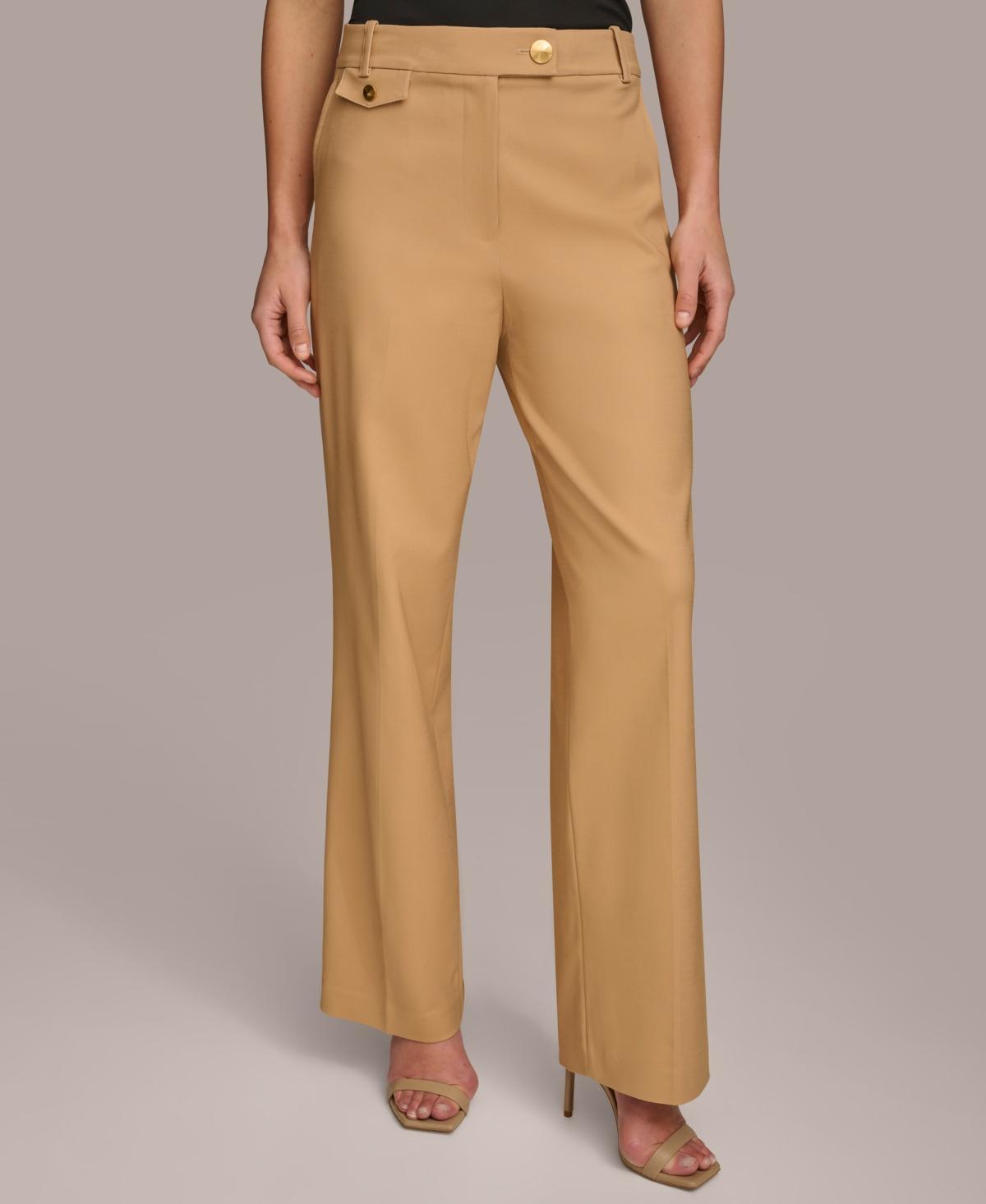 Donna Karan Womens Straight-Leg Pants product image