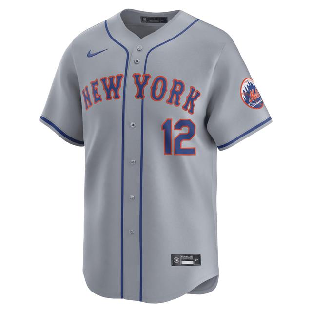 Francisco Lindor New York Mets Nike Men's Dri-FIT ADV MLB Limited Jersey Product Image