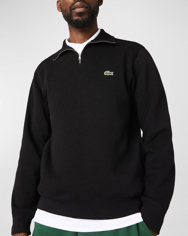 Mens Crocodile Quarter-Zip Sweatshirt Product Image