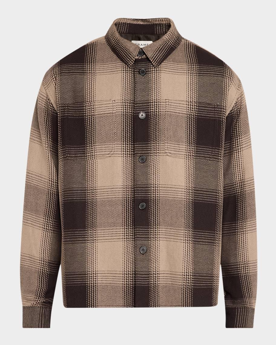 Mens Chunky Plaid Overshirt Product Image