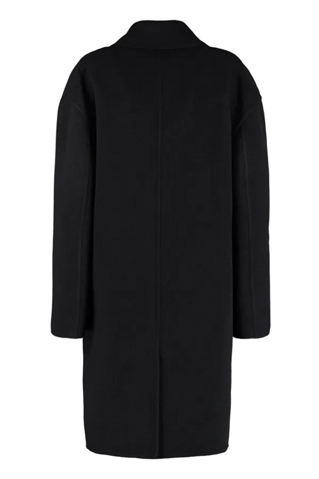 Cashmere Coat In Black Product Image