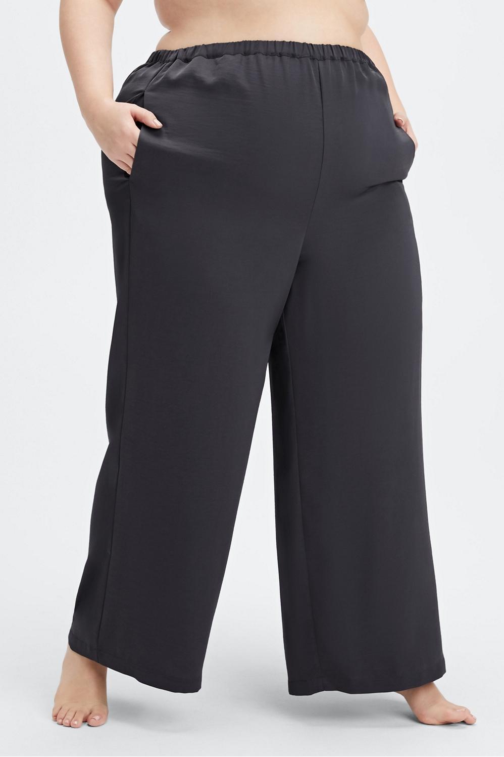 Fabletics Sleep Pant Womens black plus Size 4X Product Image