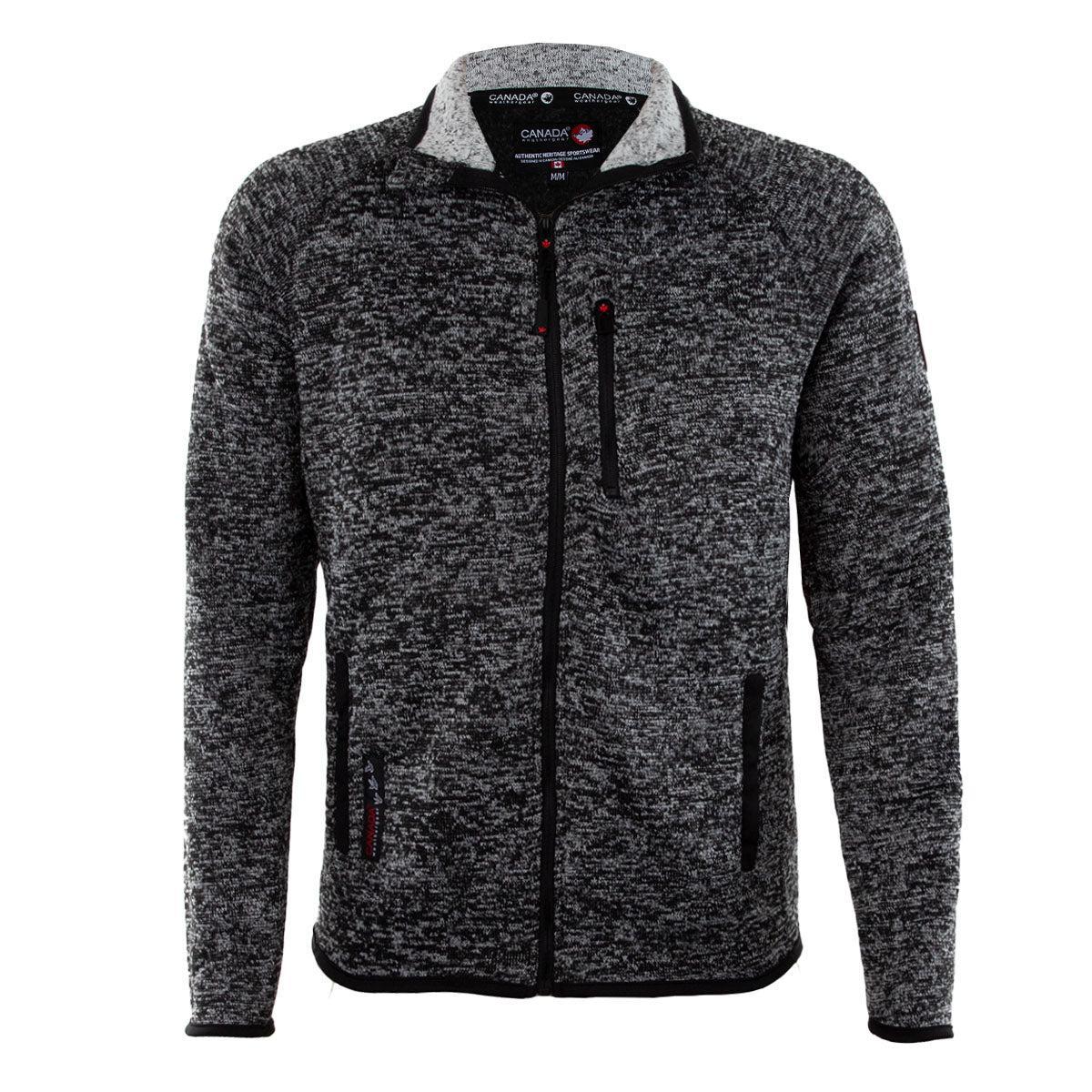 Canada Weather Gear Men's Full Zip Sweater Fleece Product Image