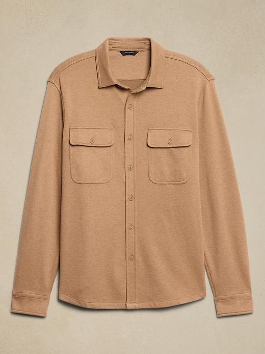 Twill Knit Shirt Product Image