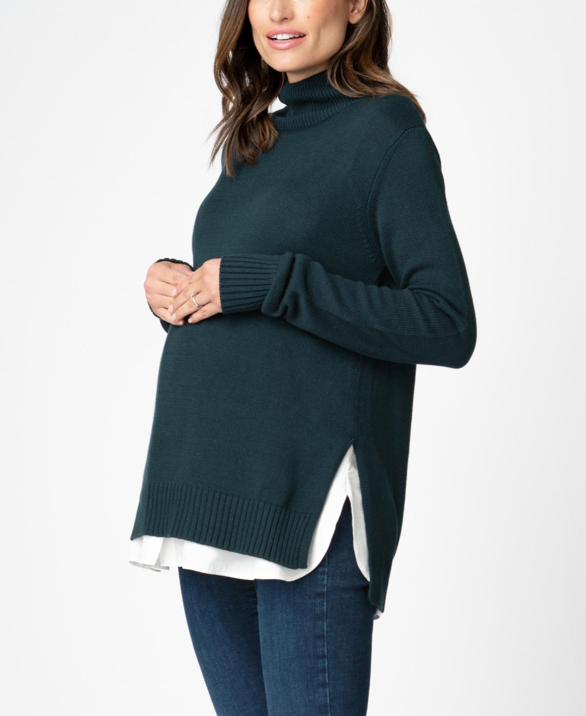 Seraphine Womens 2 in 1 Maternity to Nursing Sweater Product Image