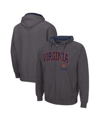 Men's Virginia Cavaliers Arch & Logo 3.0 Full-Zip Hoodie Product Image