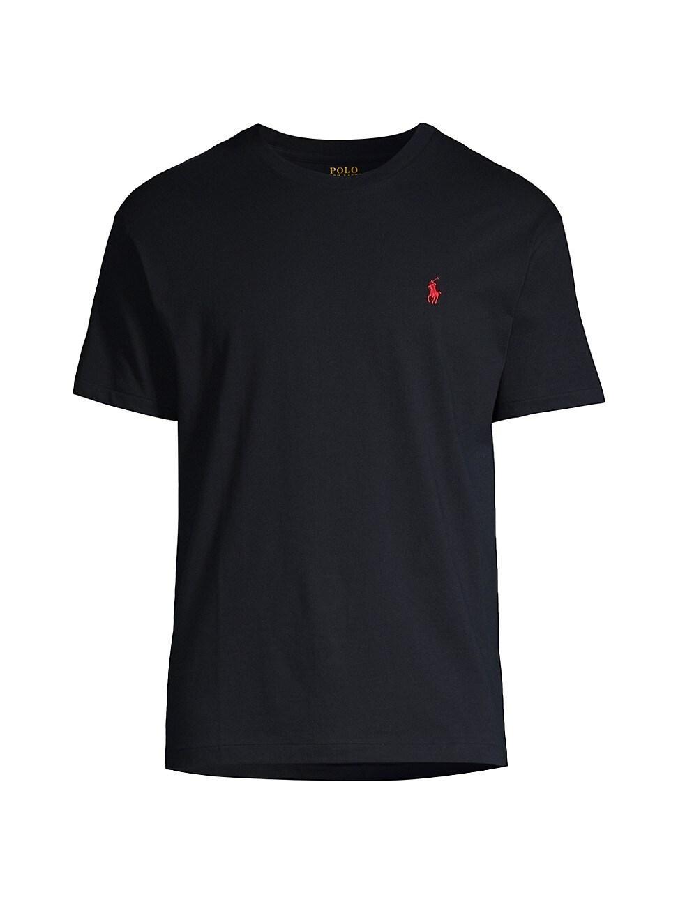 Mens Jersey Crewneck Classic-Fit T-Shirt Product Image