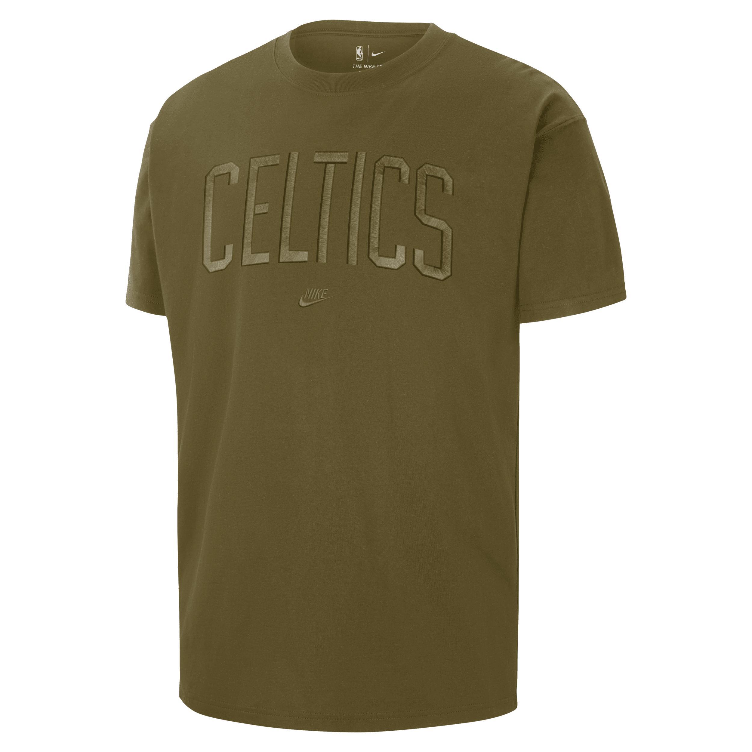 Boston Celtics 2023/24 City Edition Nike Mens NBA Courtside Max90 T-Shirt Product Image