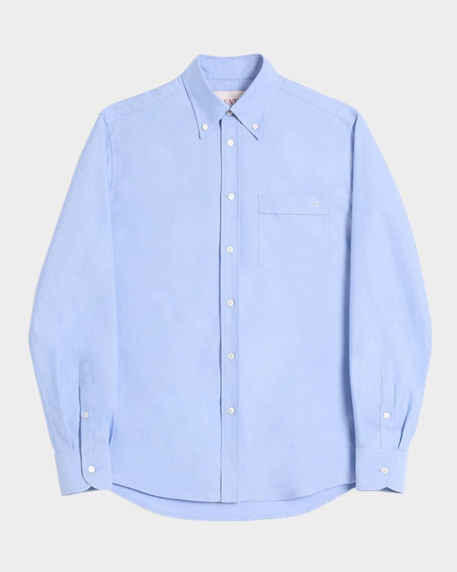 Mens VLogo Oxford Sport Shirt Product Image