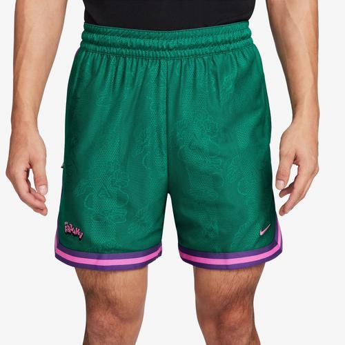 Nike Mens Nike GA Dri-FIT 6 DNA Shorts - Mens Malachite/Purple Product Image