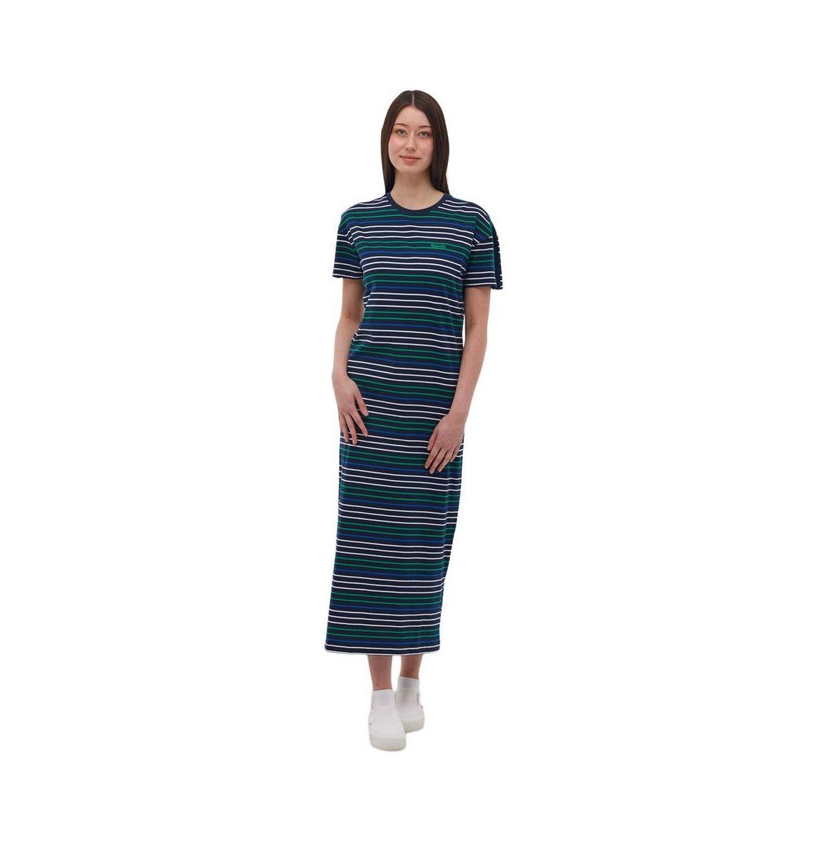 Bench Dna Womens Phoena Stripe T-Shirt Dress Product Image