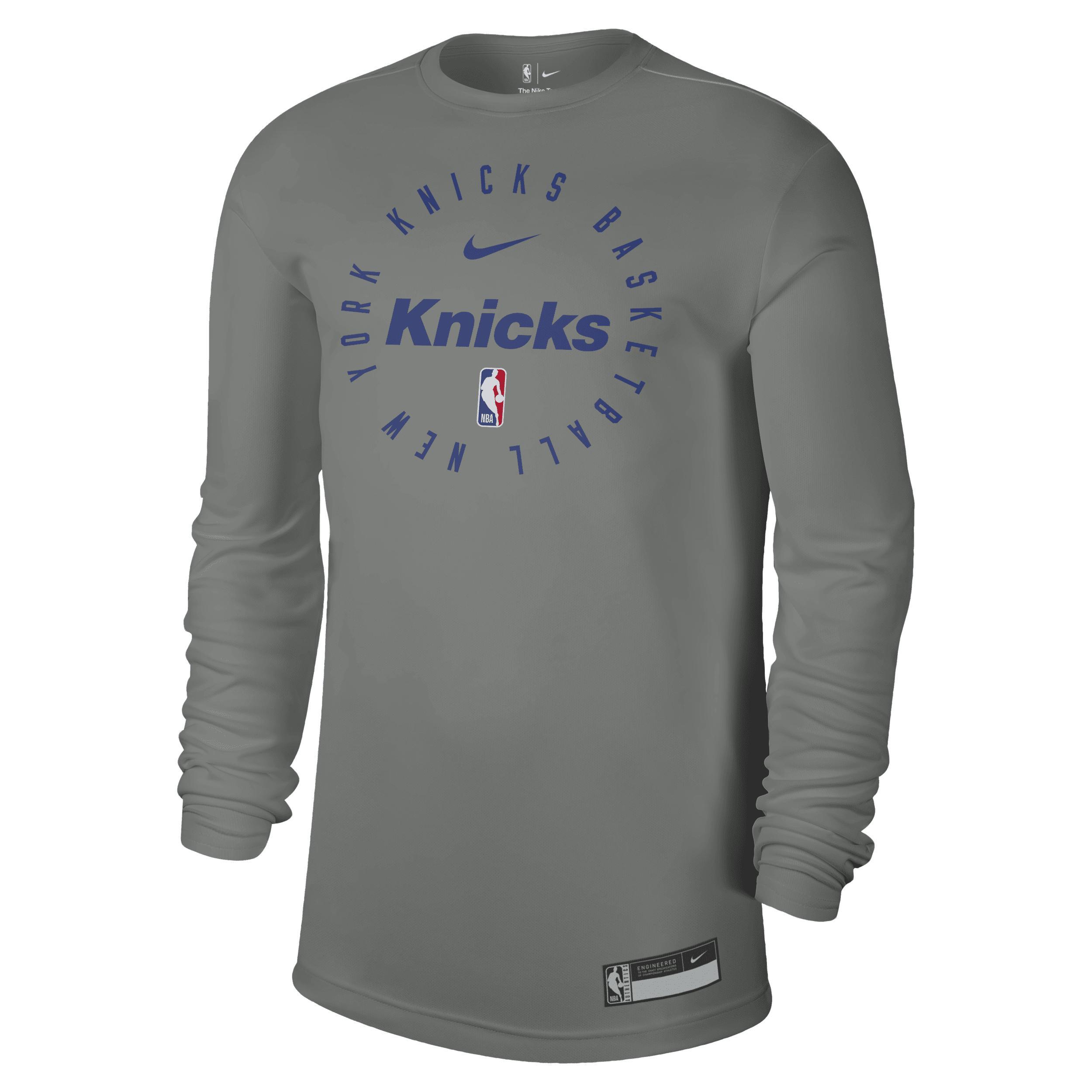 Los Angeles Lakers Nike Men's Dri-FIT NBA Long-Sleeve T-Shirt Product Image