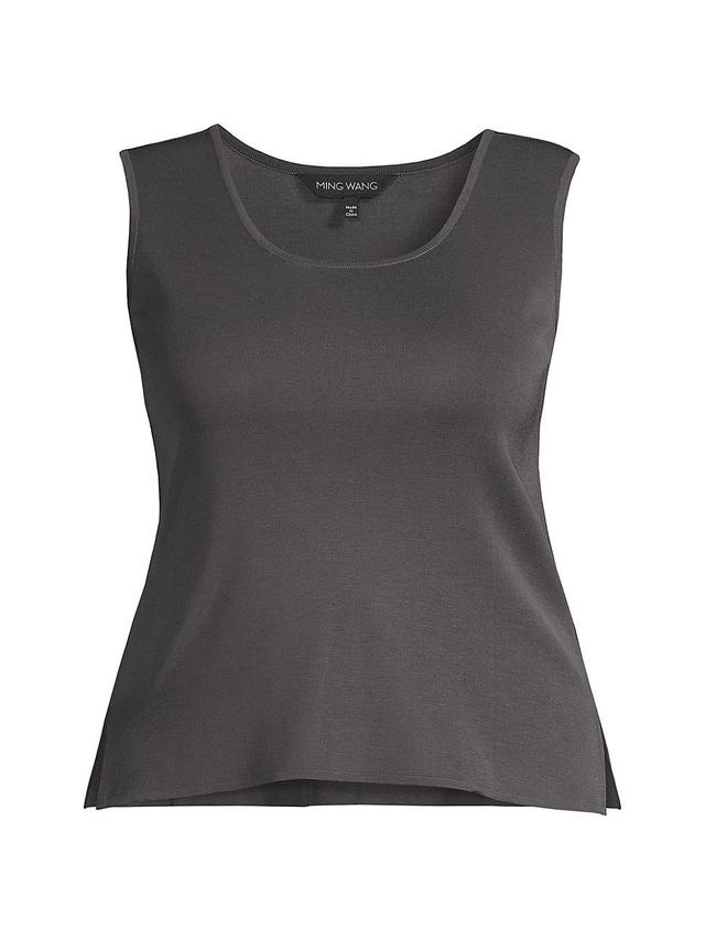 Womens Sleeveless Knit Tank Product Image