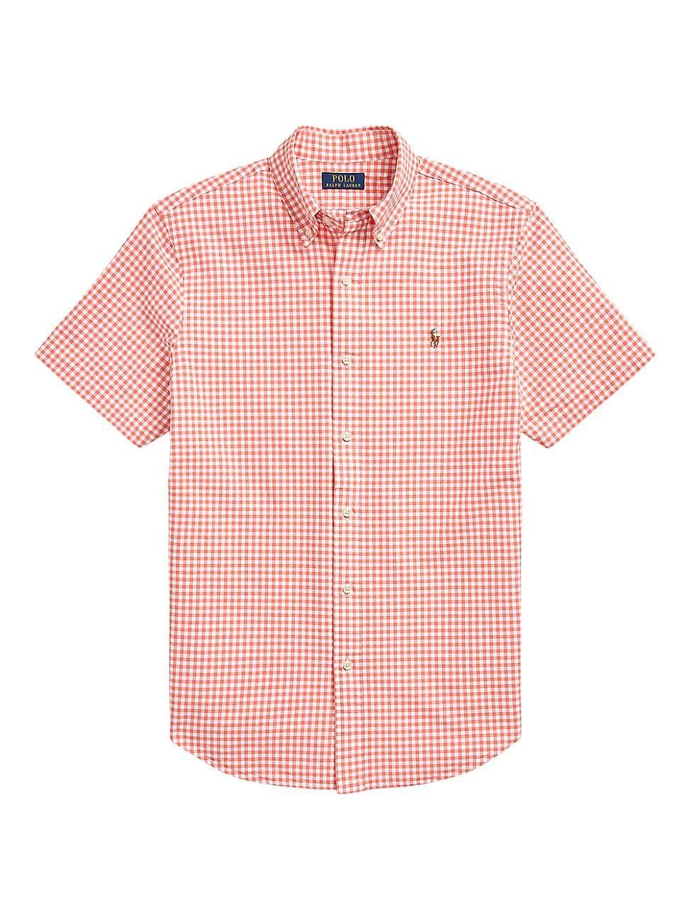 Mens Cotton Button-Down Oxford Shirt Product Image