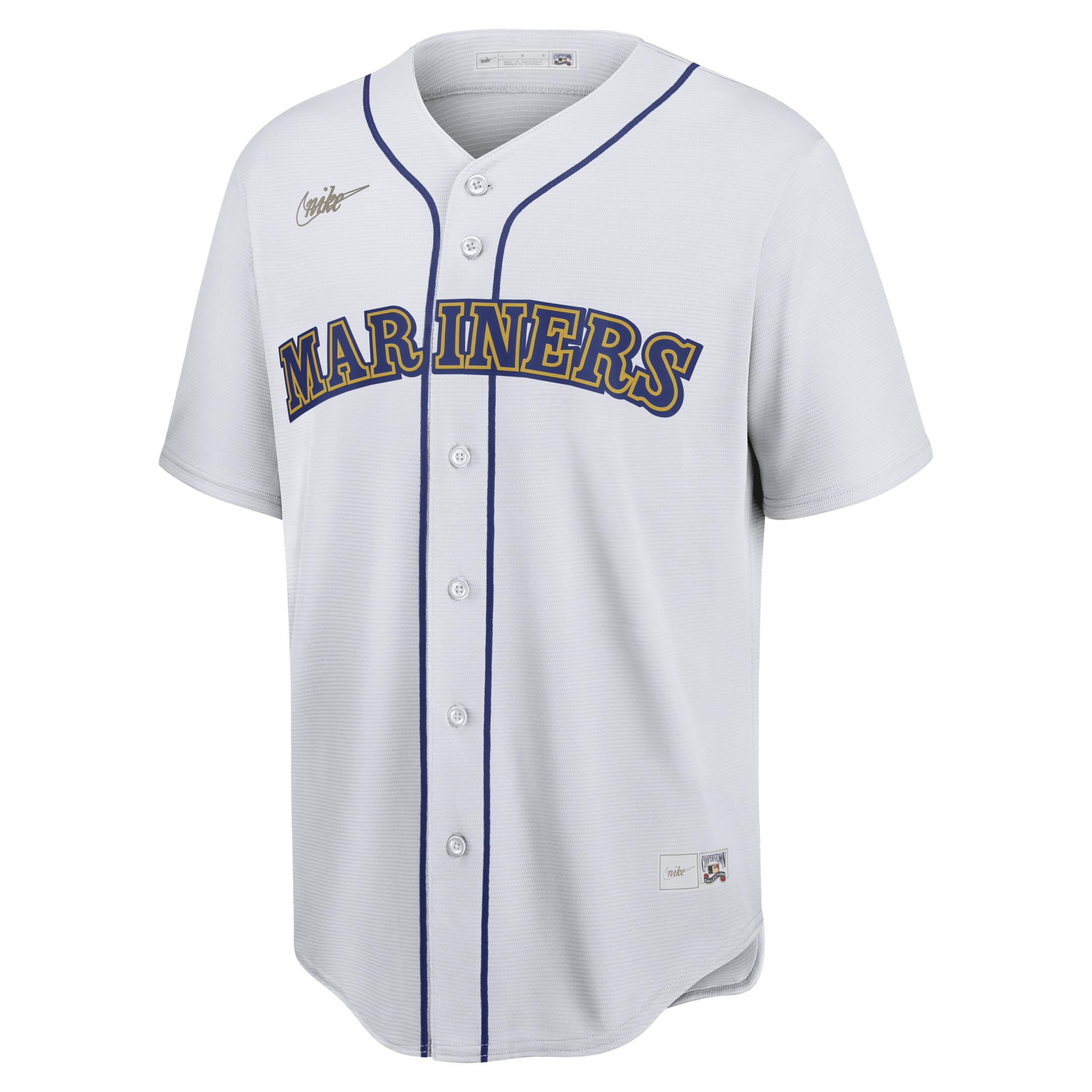 Mens Nike Edgar Martinez Seattle Mariners Home Cooperstown Collection Replica Player Jersey Product Image