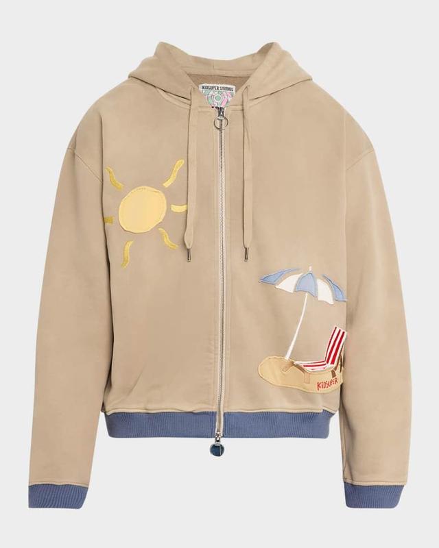 Men's Beach Heavyweight Zip Hoodie Product Image