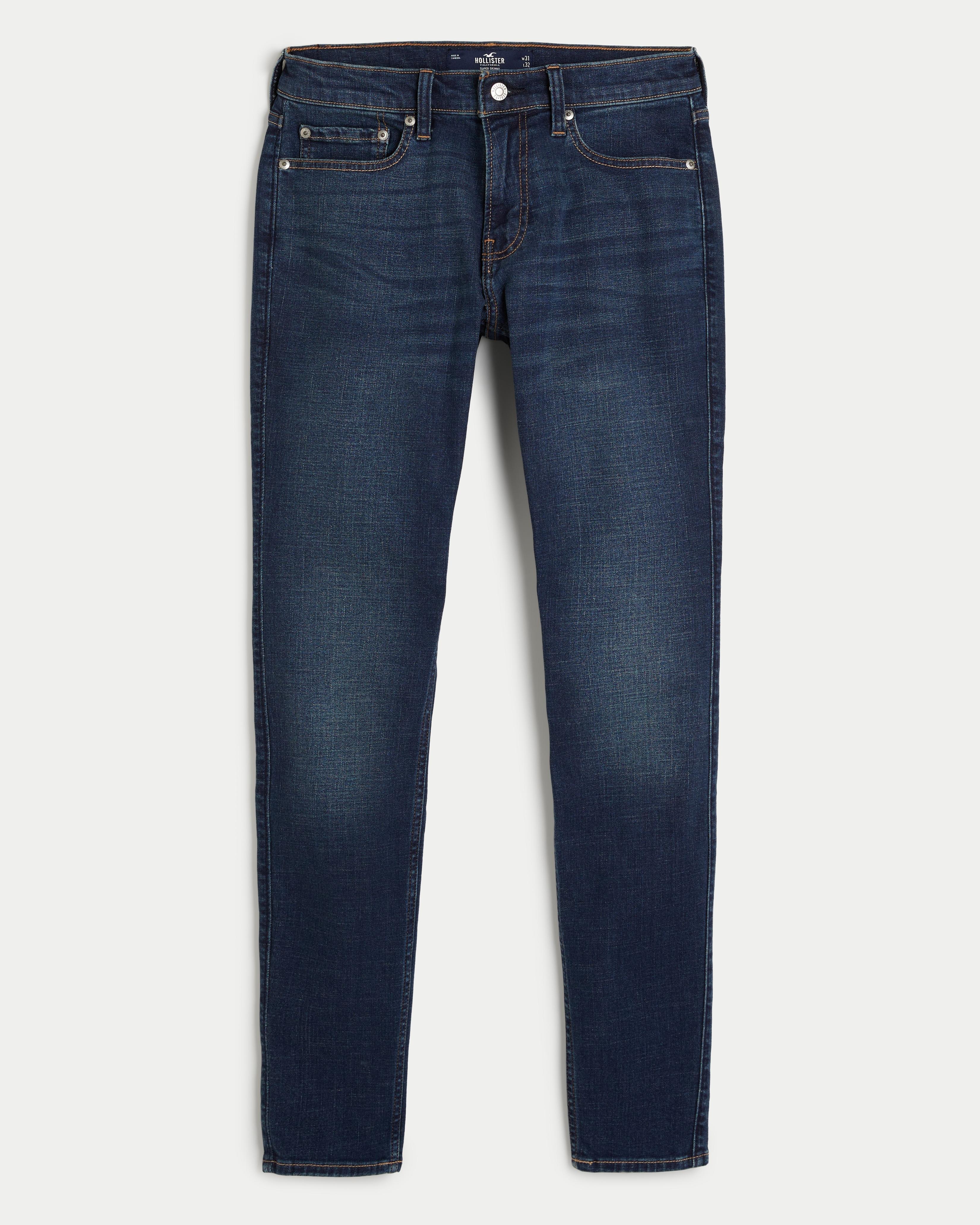 Dark Wash Super Skinny Jeans Product Image