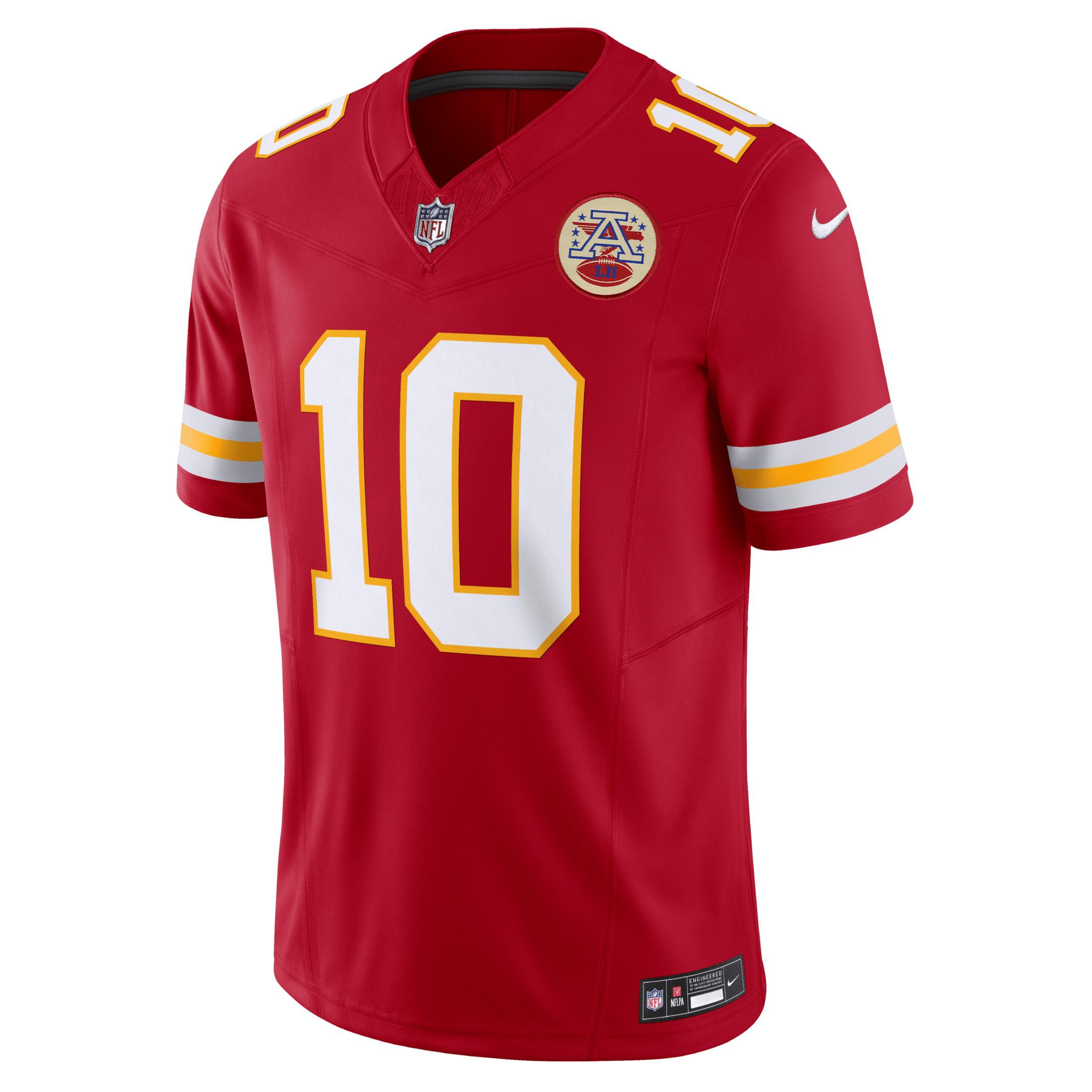 Mens Nike Isiah Pacheco Kansas City Chiefs Vapor F.U.S.E. Limited Jersey Product Image