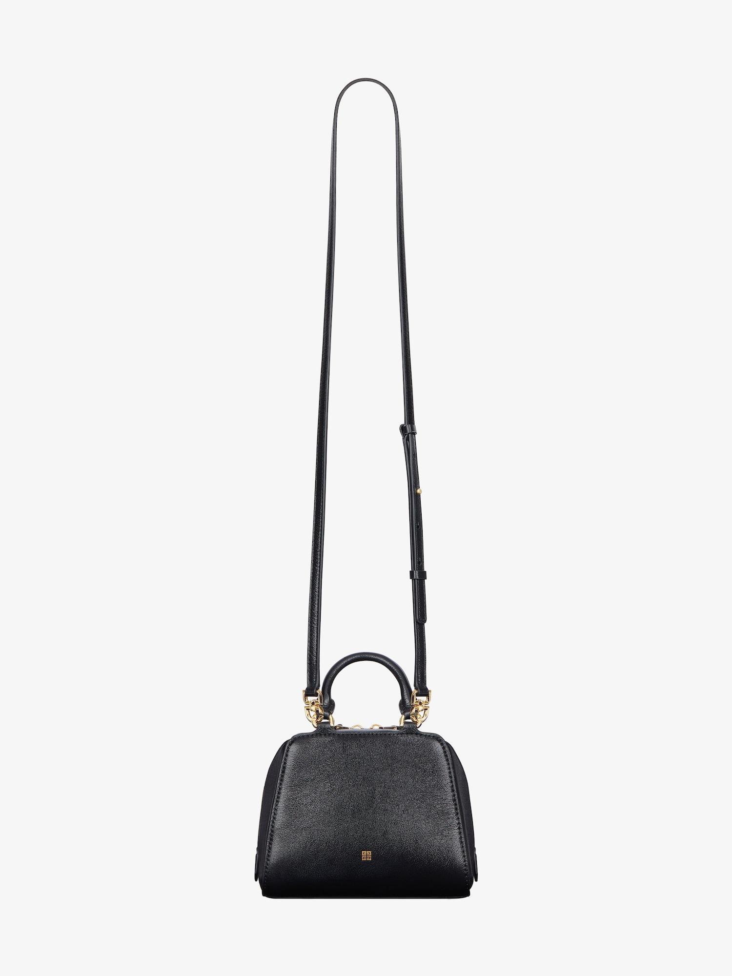 Nano Antigona Cube bag in leather Product Image