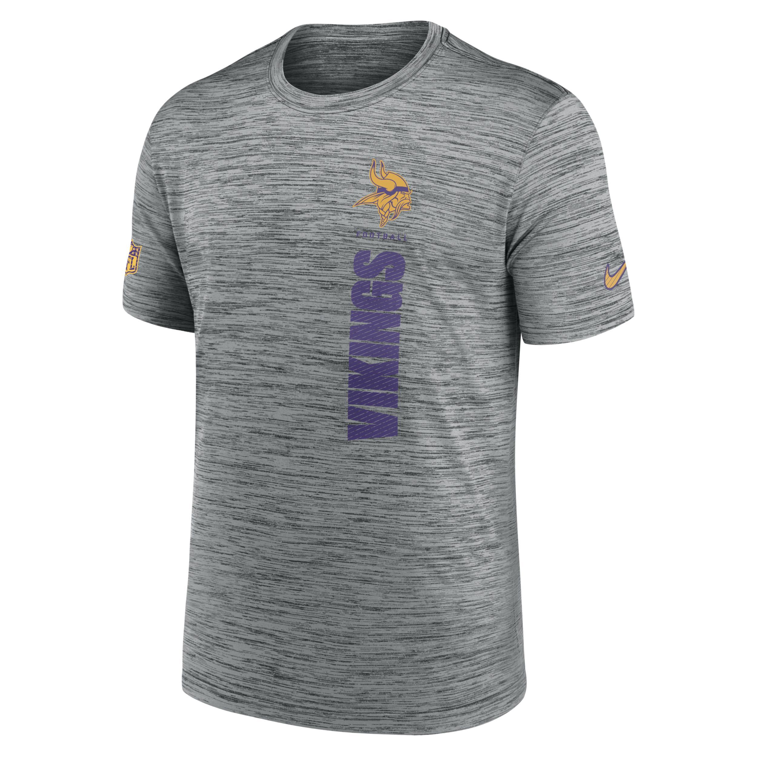 Minnesota Vikings Sideline Velocity Nike Men's Dri-FIT NFL T-Shirt Product Image