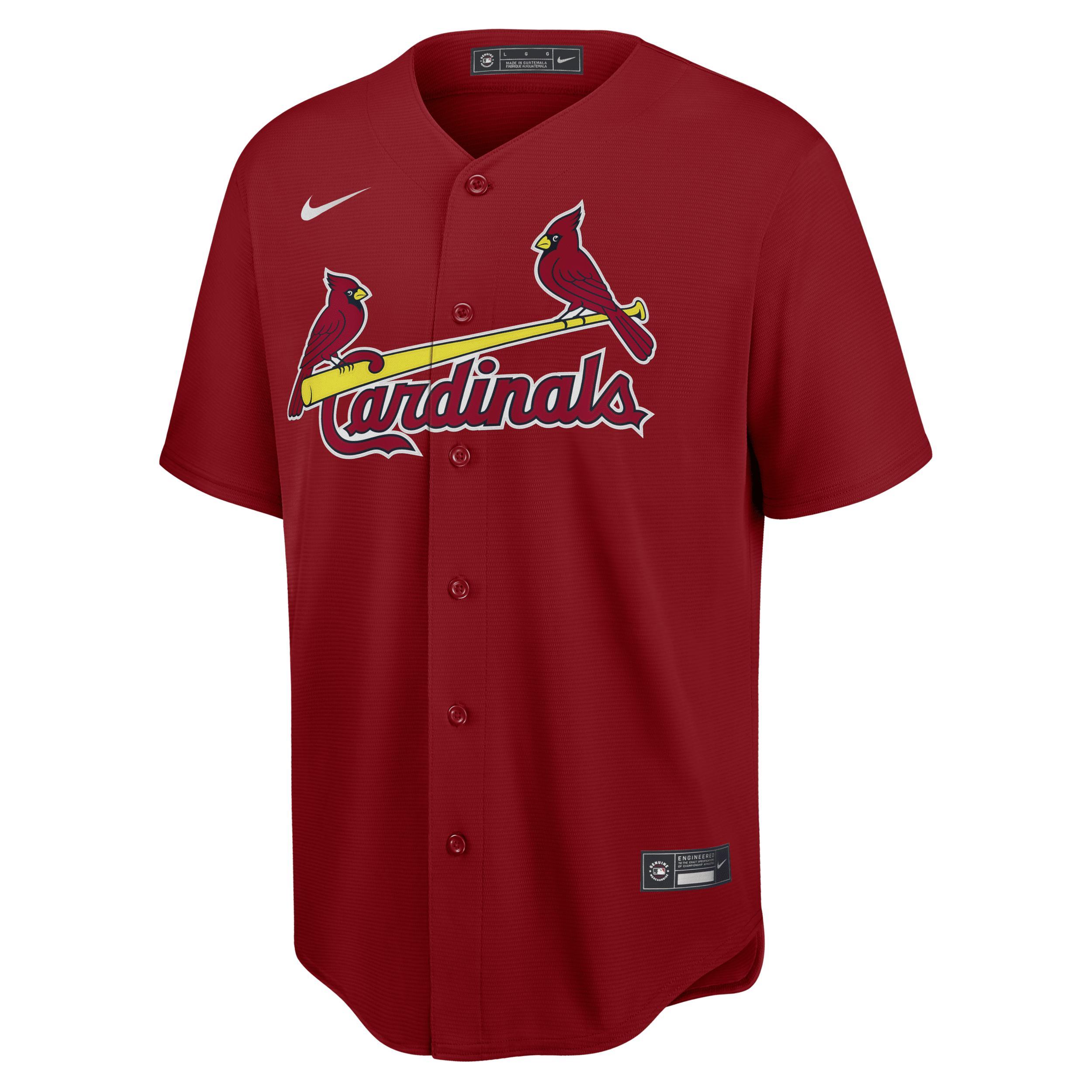 Mens Nike St. Louis Cardinals Alternate Replica Team Jersey Product Image