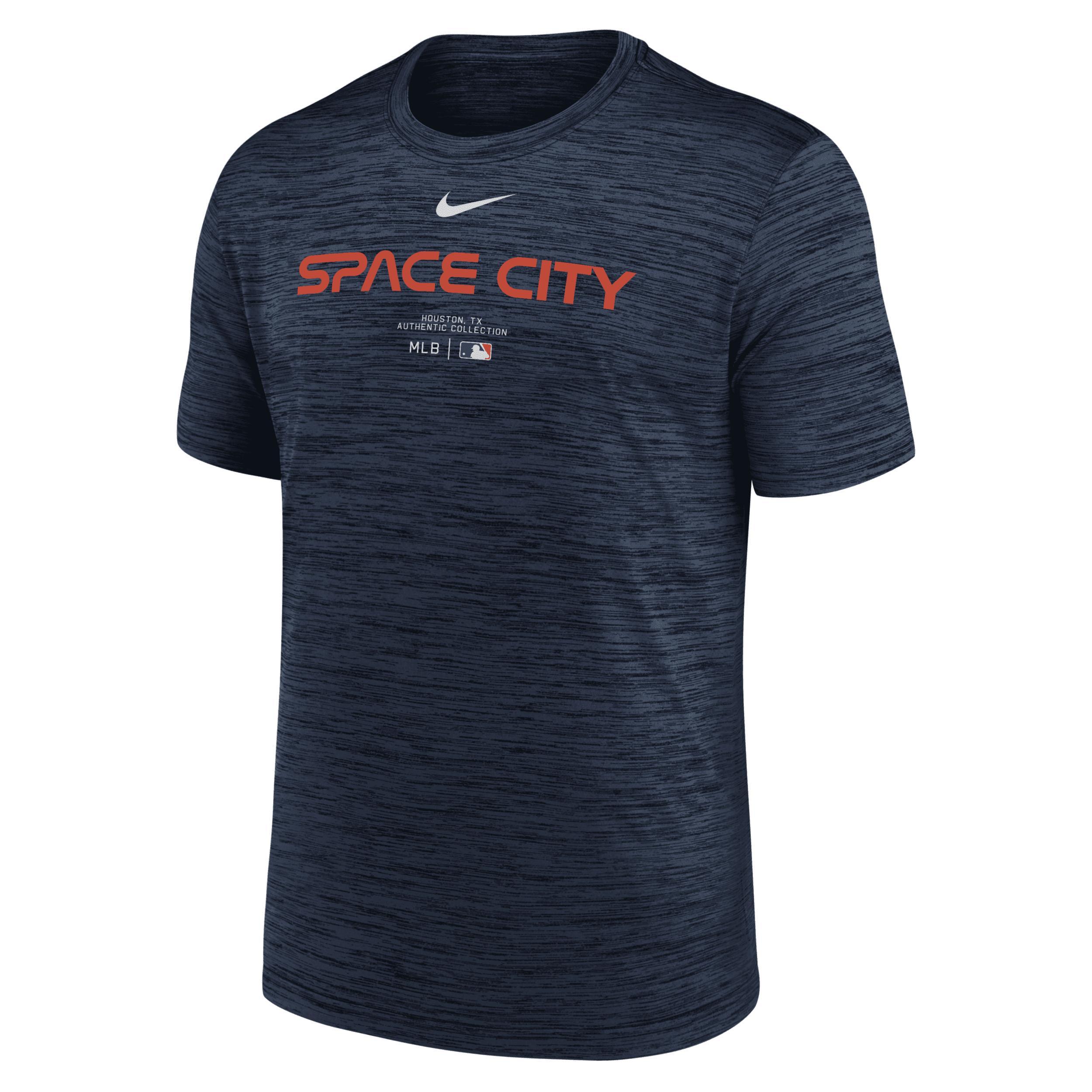 Houston Astros City Connect Practice Velocity Nike Men's Dri-FIT MLB T-Shirt Product Image