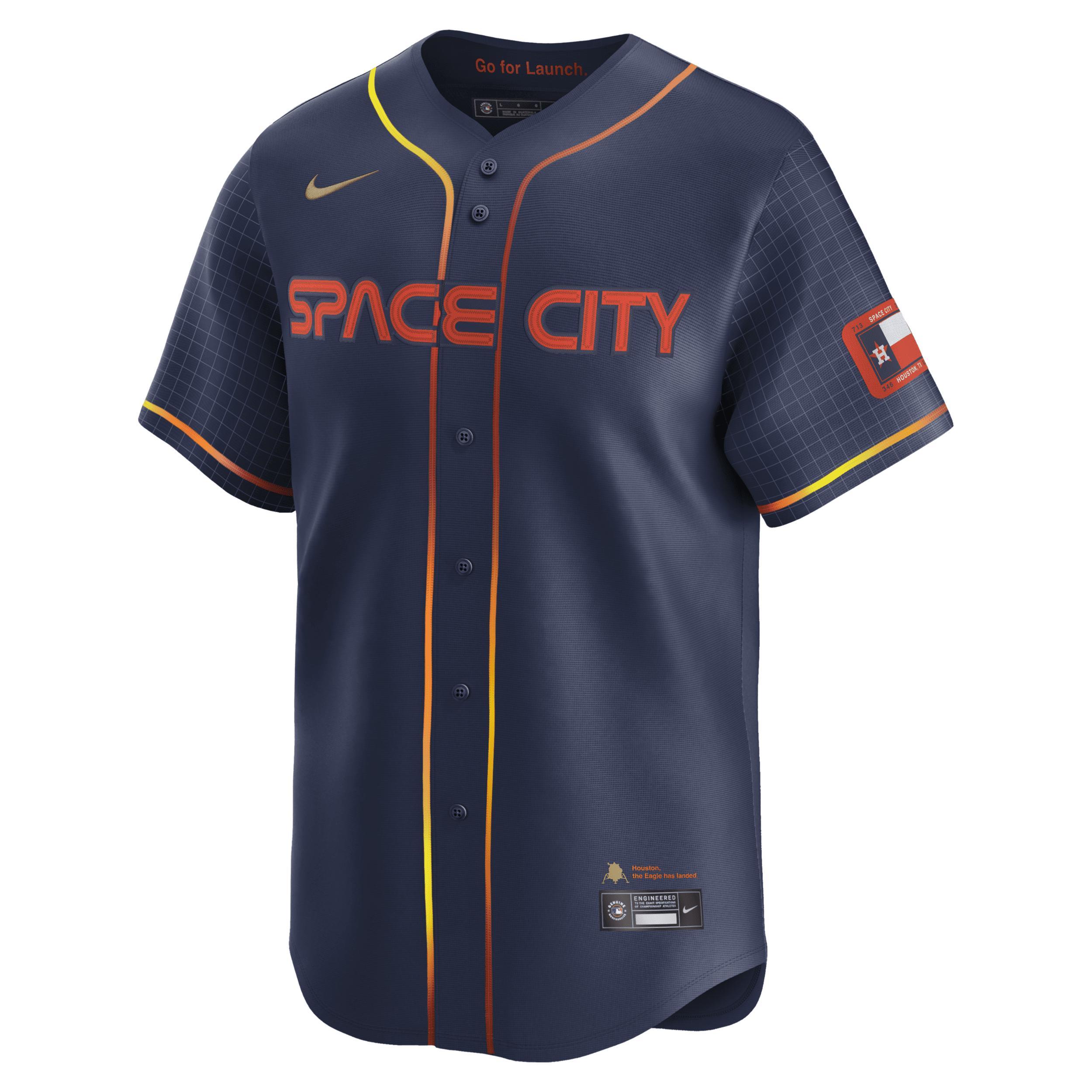 Jeremy Peña Houston Astros City Connect Nike Men's Dri-FIT ADV MLB Limited Jersey Product Image