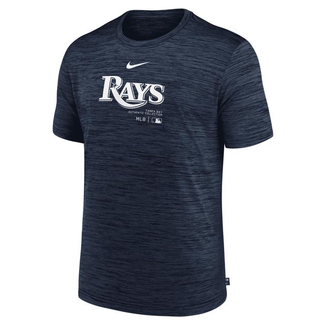 Tampa Bay Rays Authentic Collection Practice Velocity Nike Mens Dri-FIT MLB T-Shirt Product Image