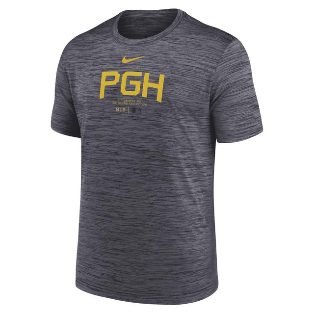 Pittsburgh Pirates City Connect Practice Velocity Nike Men's Dri-FIT MLB T-Shirt Product Image