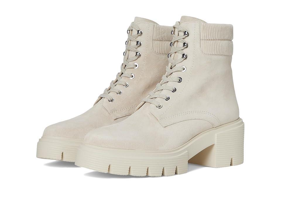 Stuart Weitzman Soho Lace-Up Bootie (Oat Tonal/Cipria) Women's Boots Product Image