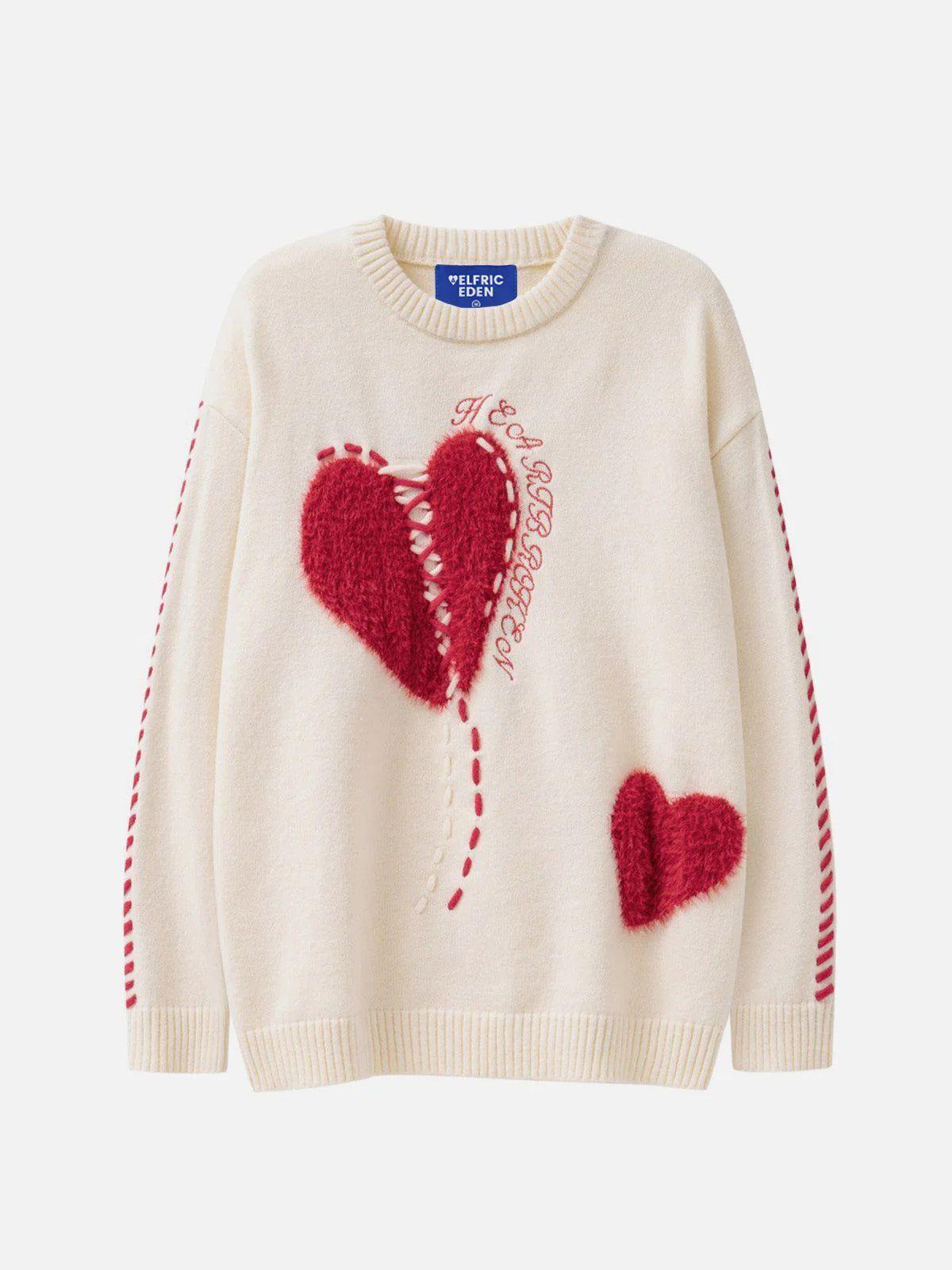 Aelfric Eden Flocking Heart Sweater Product Image