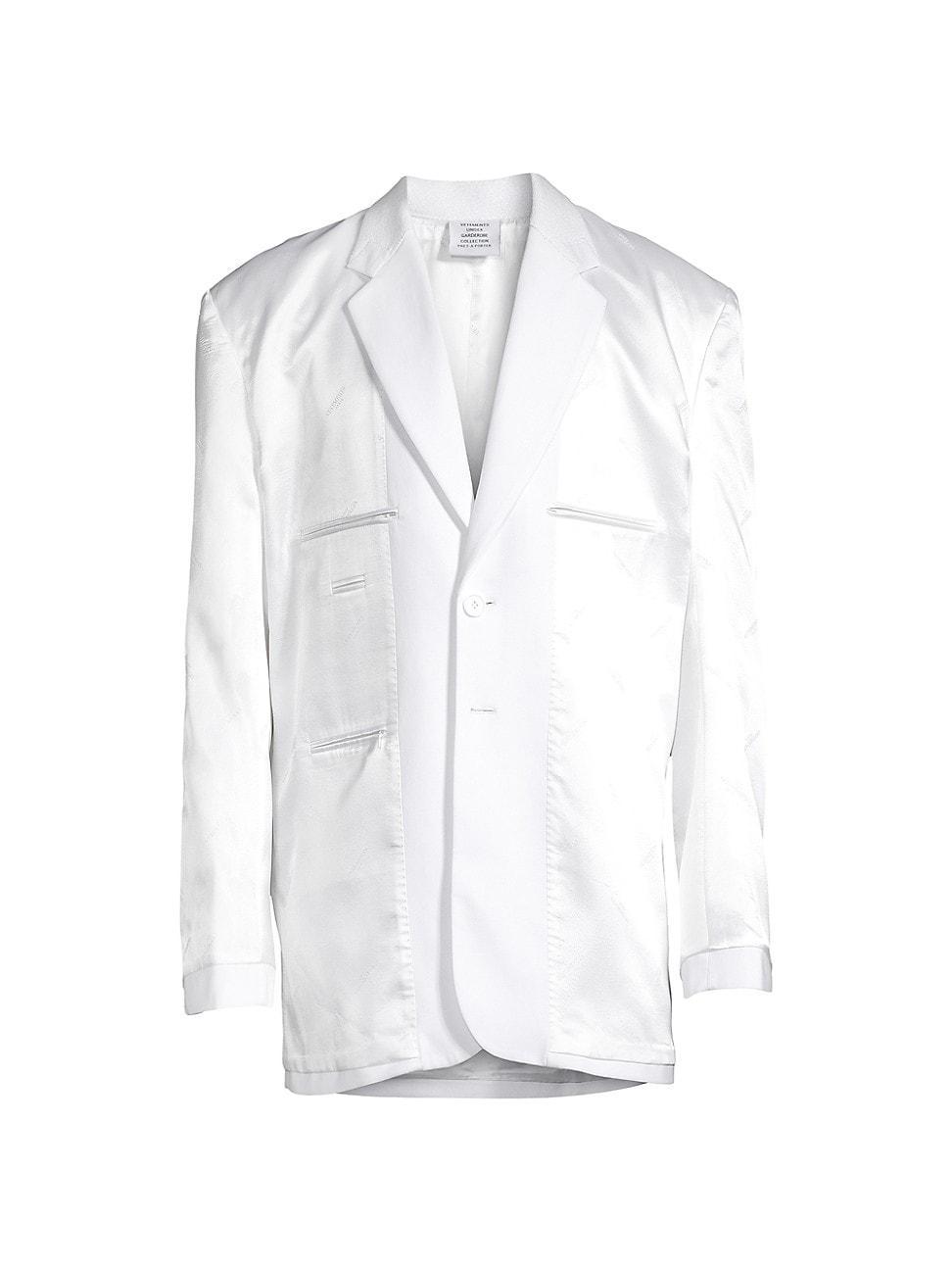 Mens Oversized Cotton Blazer Product Image