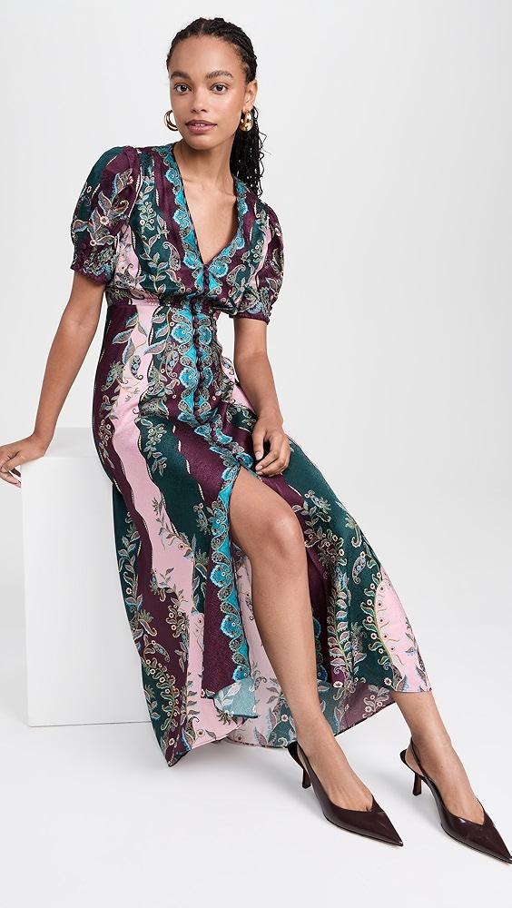 Saloni Lea Long Dress | Shopbop Product Image