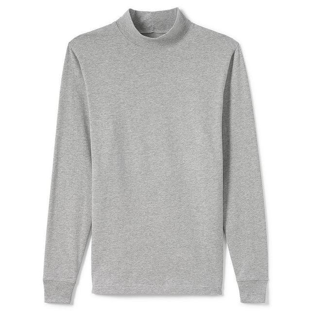 Big & Tall Lands End Super Mock Turtleneck, Mens Product Image