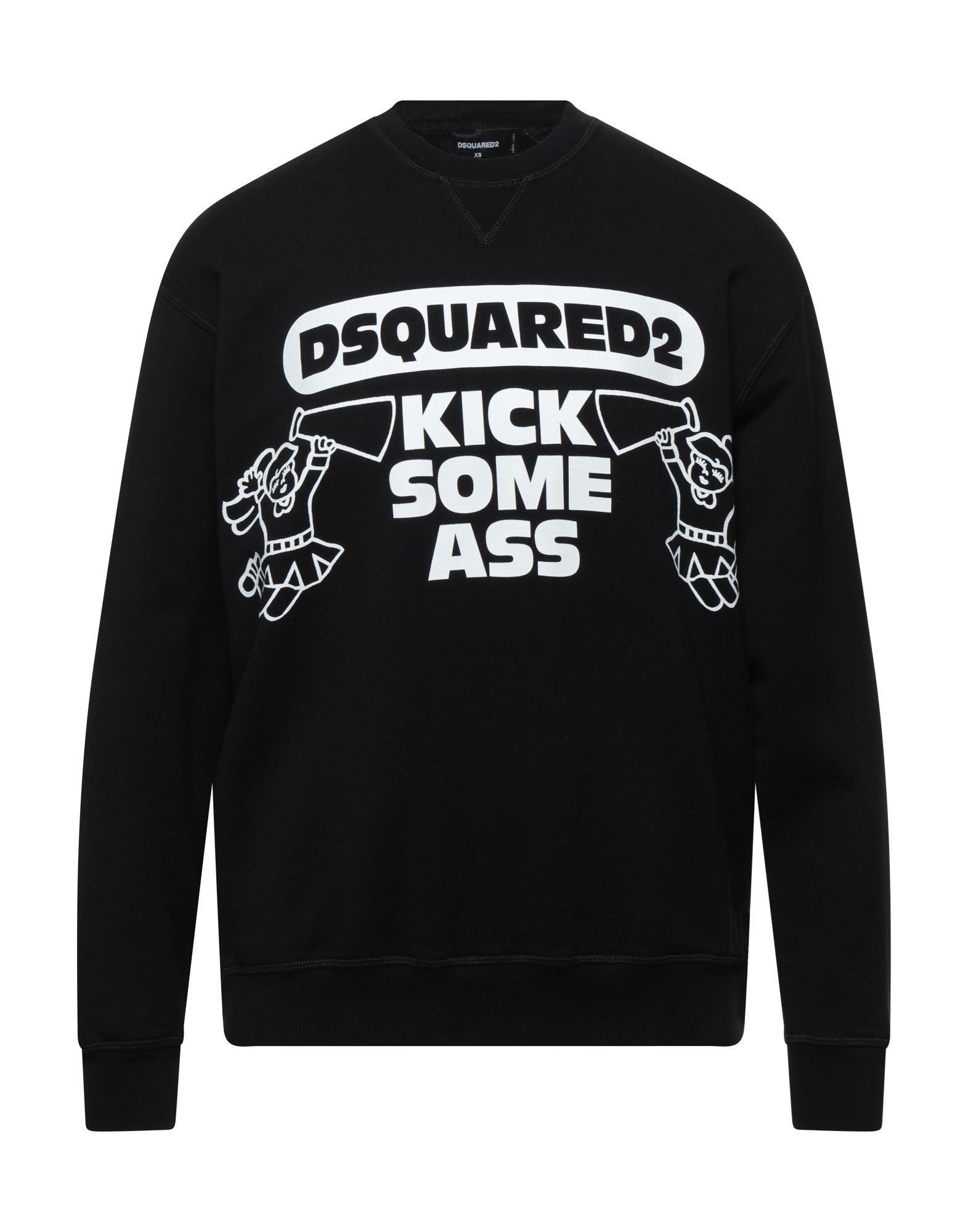 DSQUARED2 Sweatshirts In Black Product Image